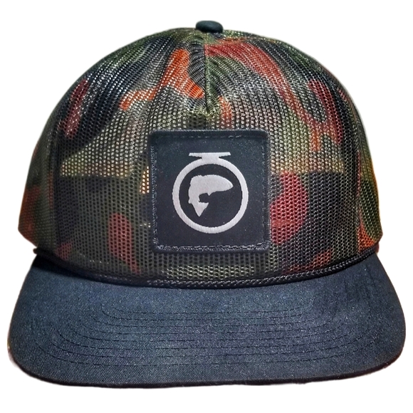 Fishon Energy Other - Fishon Energy / Fly Fishing Full Mesh Camo Trucker Hat - One Size \ Like New